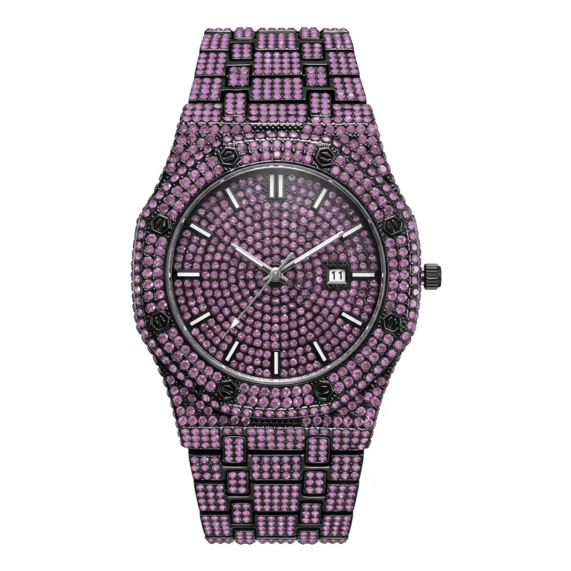 Luxurious fashion men's watch FX117-Purple