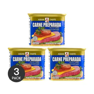 ASIAN TASTE Premium Luncheon Meat 340g - USDA Certified, 3-Pack Value Bundle for Authentic Asian Flavors