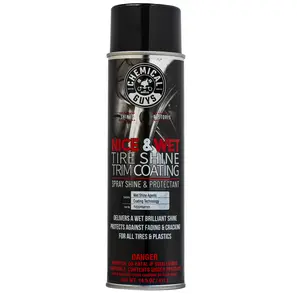 Nice and Wet Tire Shine Trim Coating Spray