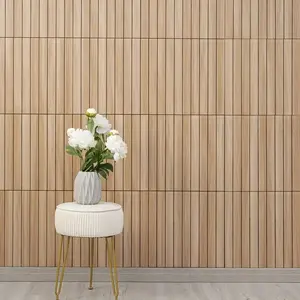 3D Self-adhesive Vinyl Wall Trim, Wear Resistance Thick Wall Panel, Moisture-Proof Wall Panels Suitable for Home & Office