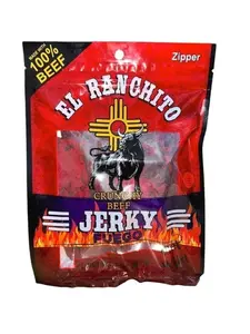 Fuego El Ranchito Crunchy Beef Jerky Net Wt. 2 oz