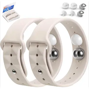 Motion Sickness Bands for Adults and Kids Nausea Relief for Pregnant Women Seasickness Wristband for Cruise Ship Essentials (white) breathable silicone