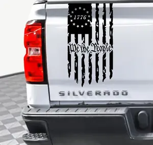 1776 We The People Flag Decal – High-Quality Vinyl Patriotic Decal | Thrilling Signs