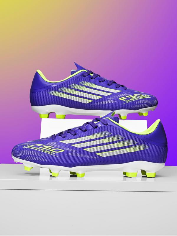 Unisex's Ombre Pink High Top Football Shoes, Breathable Comfortable Football Cleats, Football Training Shoes for All Seasons, Football Boots