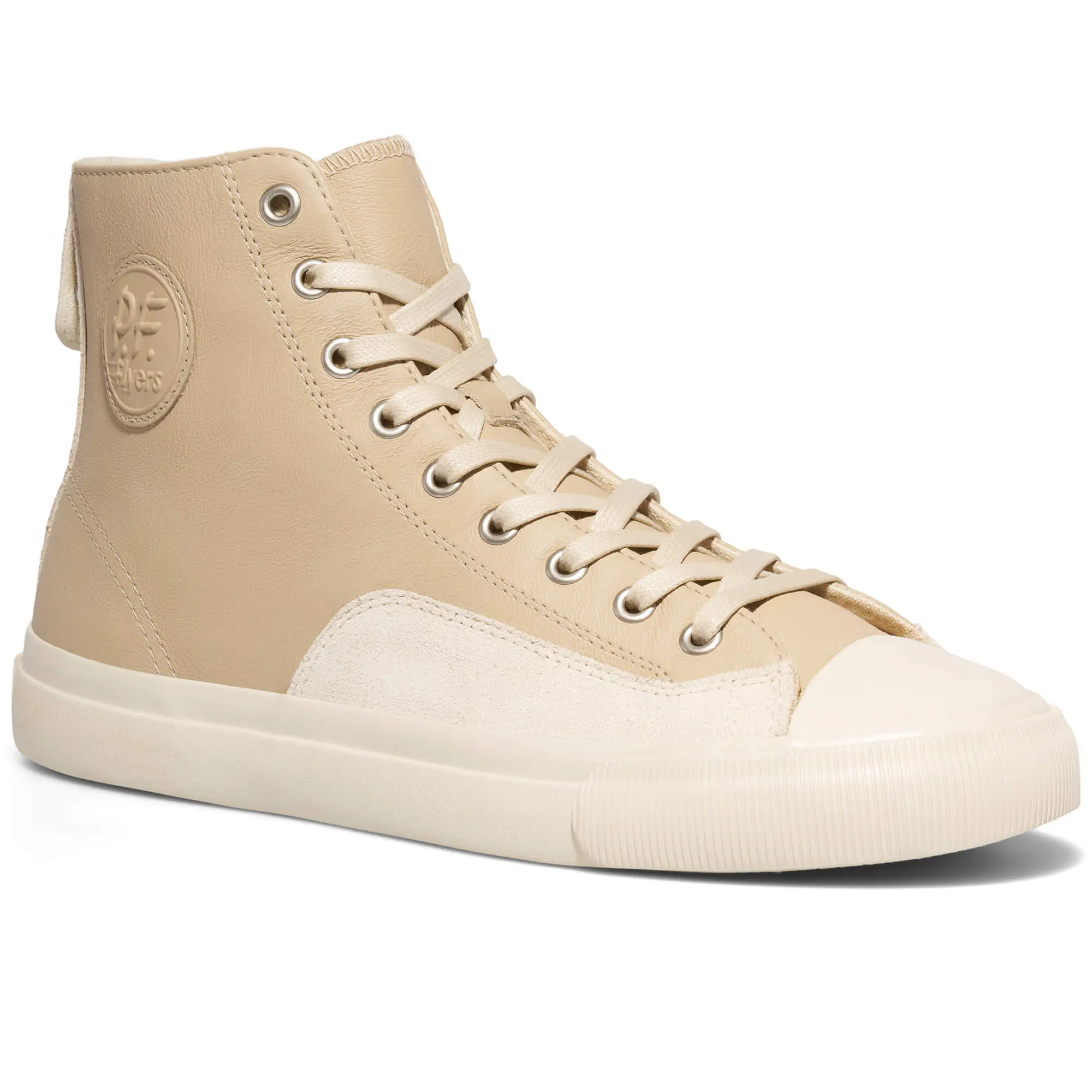 All-American Luxe High-Top Taupe/Sea Salt