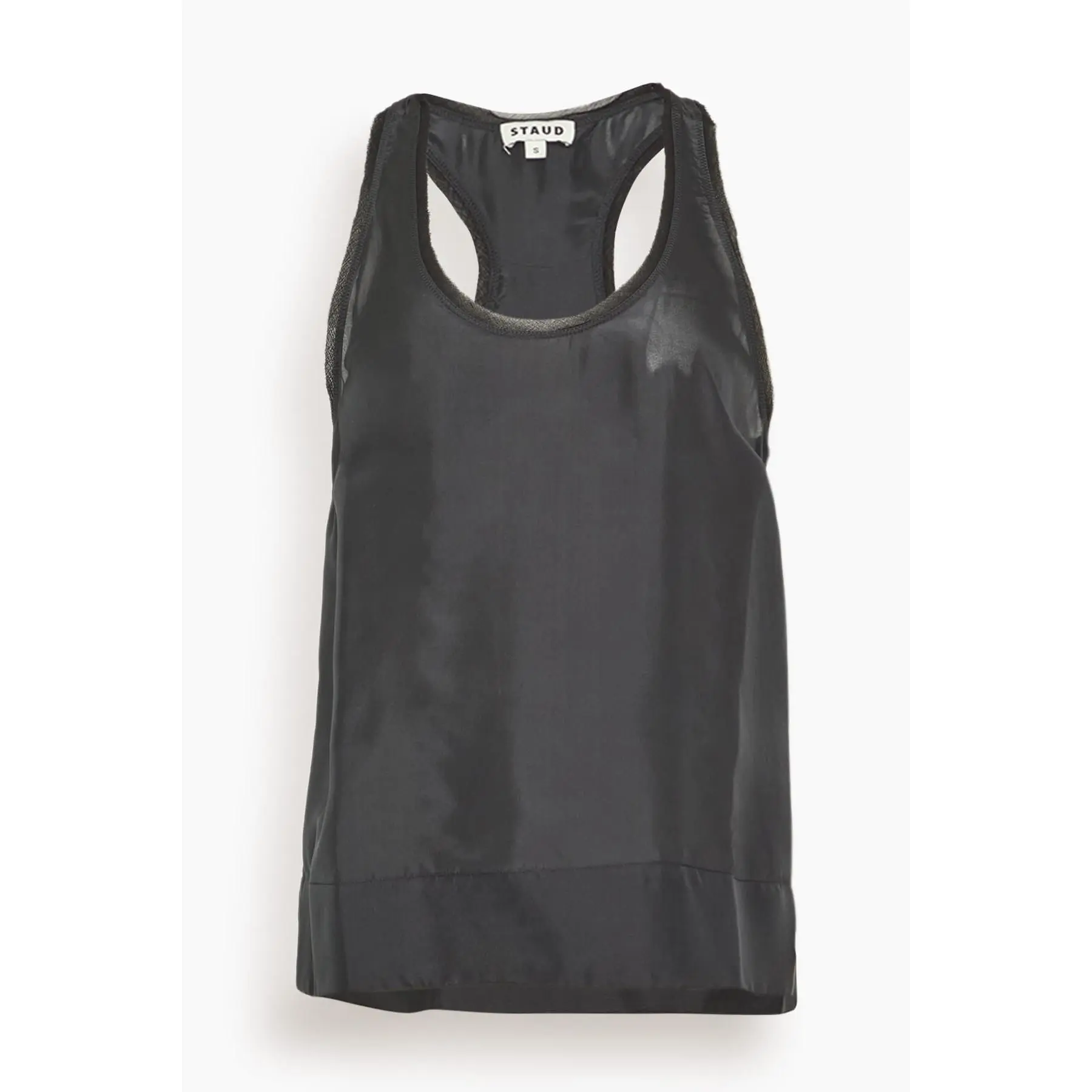 Lynelle Silk Tank in Black