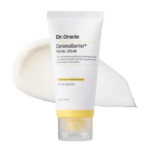 Dr.Oracle CeramaBarrier Facial Cream 2.82 fl.oz - Ceramide Triple Lipid Barrier Support Repair Moisturizer for Dry, Sensitive Skin, Hydrating Soothing Korean Skincare Face Cream
