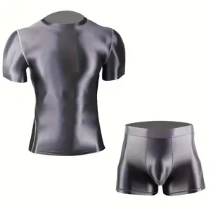 SleekFit Men’s Body Shaper Set | Silver