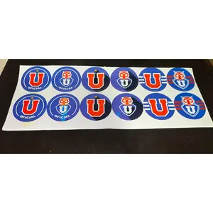 Stickers Universidad de Chile 12 unidades