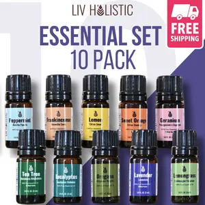 Organic Essential Oil Lifestyle Set (10 pack)