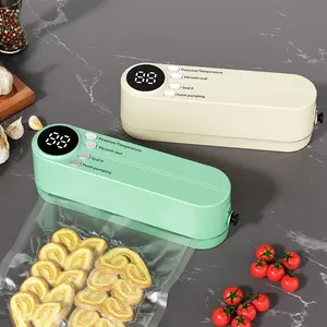 Multifunctional Food Sealing Machine 3-In-1 Mini Vacuum Pump Automatic Sealer Kitchen Packaging Device for Home Use