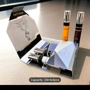 MYSTICAL Men's Perfume Gift Set - Unique Charm Woody Notes (Agarwood, Amber & Cologne) - Ideal for Daily Wear & Dates - Perfect Father's Day & Valentine's Day Present, Formaldehyde-Free, 3-5% Essence Concentration