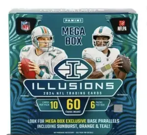 2024 Illusions Football Trading Cards Mega Box