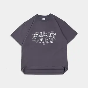 Walk by Faith Oversized Tee