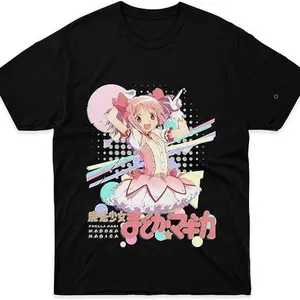 Top-notch Madoka Magica Anime Tee Shirt