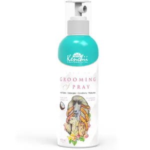 Kenchii Premium Pet Grooming Spray for Dogs and Cats | All-Natural Scented Moisturizing Pet Detangler Spray | Pet Conditioner Coat Shine Spray