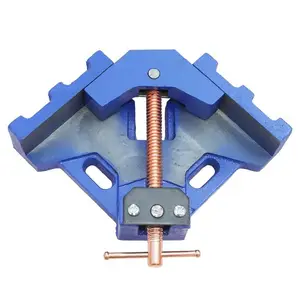 4 Inch Copper Wire Rod Right Angle Welding Clamp Holder Pliers, 90 Degree Right Angle Clamping Tool, Bench Vise Welding Plier Locator