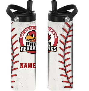 PINE VALLEY PRESCHOOL -  BASEBALL - 20oz Sport Top Water Bottle