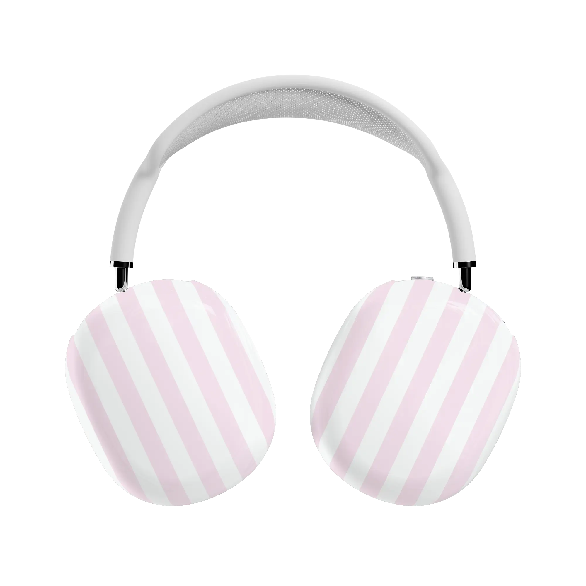 Casely AirPods Max Case | Snap-On Hard Shell Covers | Pink Stripes | Sunday Best