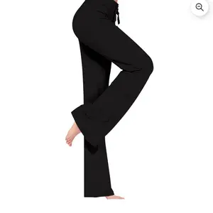 Women's XL yoga pants High waist wide Leg