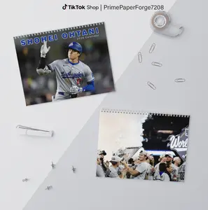 Champion 0hatani 2026 Wall Calendar, LA Dodgers Baseball, World Series Champion Inspired Sports Calendar for Home Decor, New Year 2026 Wall Calendar