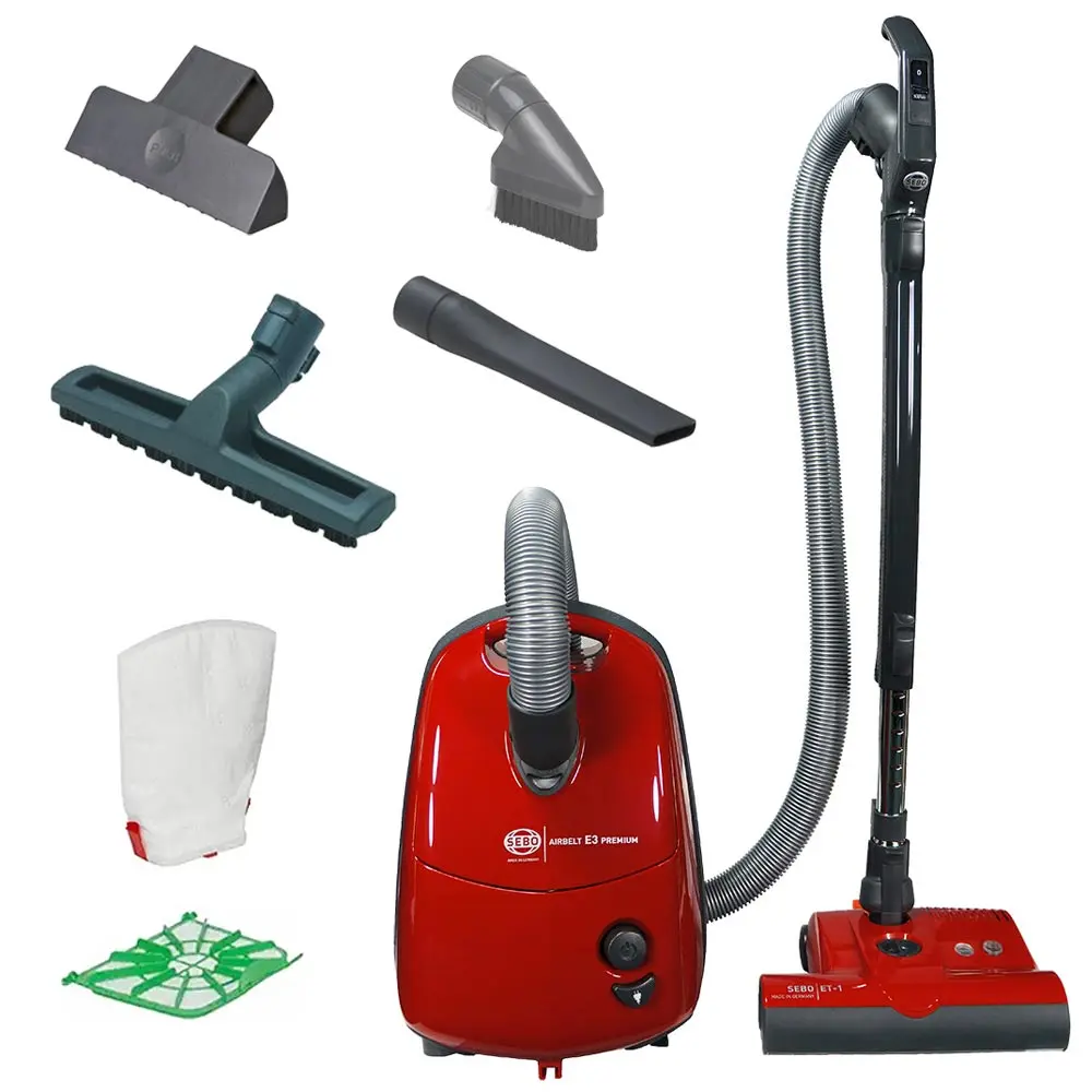 SEBO E3 Premium Canister Vacuum