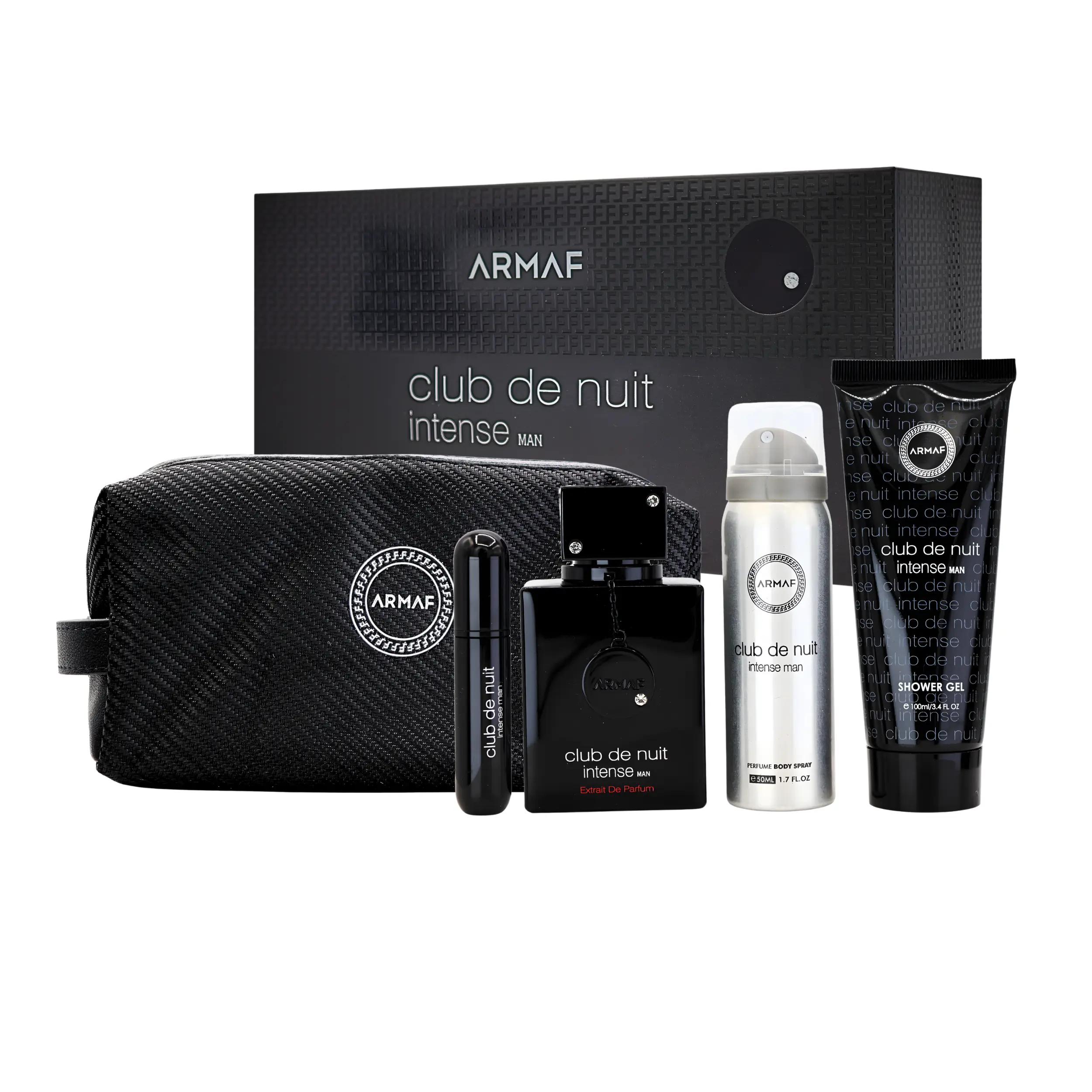 Armaf Club De Nuit Intense Man 4-Piece Gift Set, Woody New Fragrance for Adults with Pineapple, Patchouli, and Citrus Musk Amber Notes, Gift Fragrance Cologne, Multi-Pack, 2Oz, A Colloctor's Pride, Birch Rose Lift