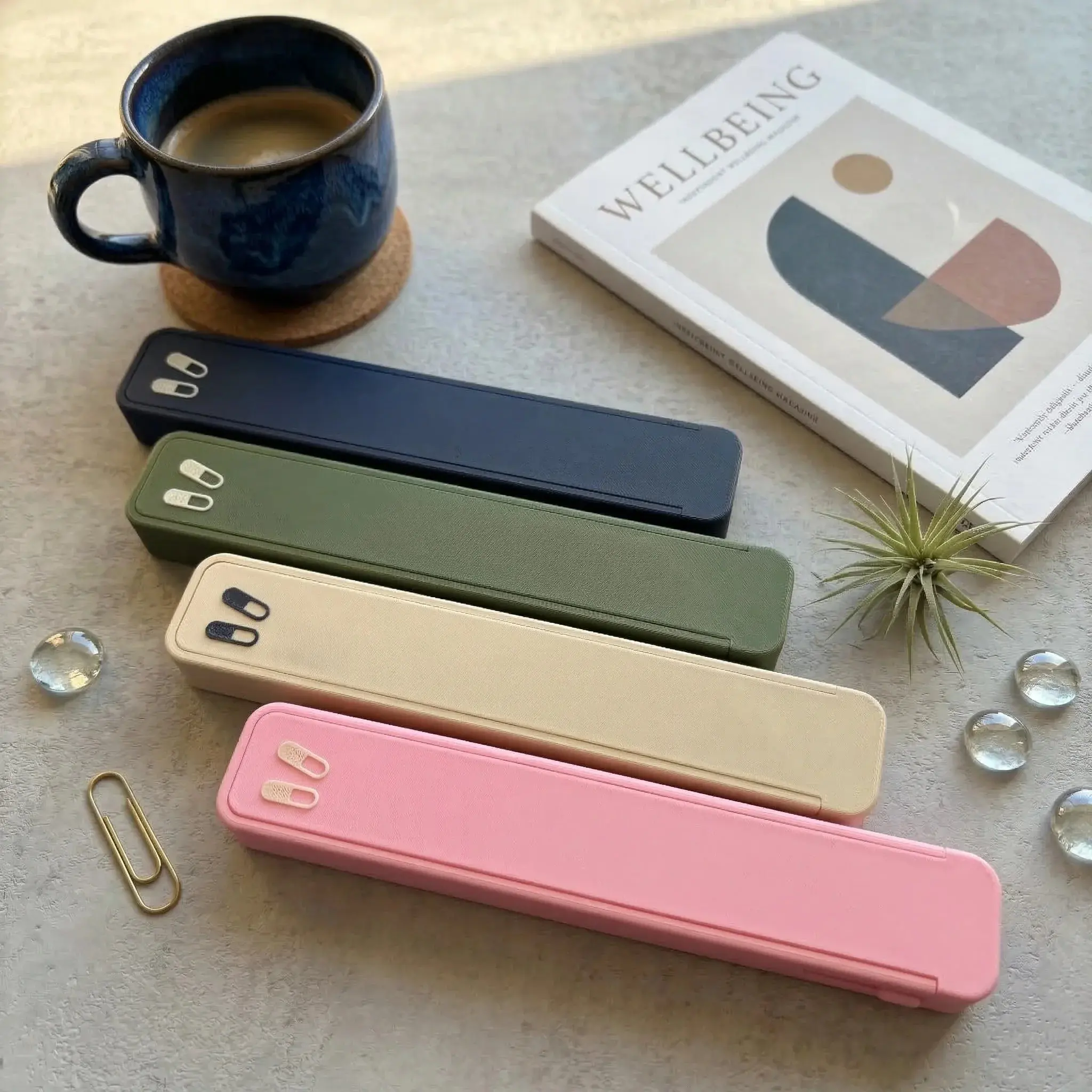 Glidra Weekly Pill Organizer | 7-Day Spill-Proof Slide-Lock, Travel-Safe Medication Case