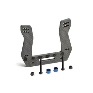 Exotek Racing EXO2049 2049 4mm Carbon Fiber Front Shock Tower, Drag Slash