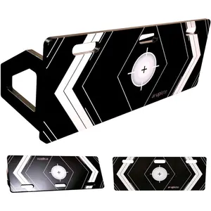 Portable Soccer Rebounder Board - Dual Angle Training Wall for Passing & Shooting - Large Surface Area