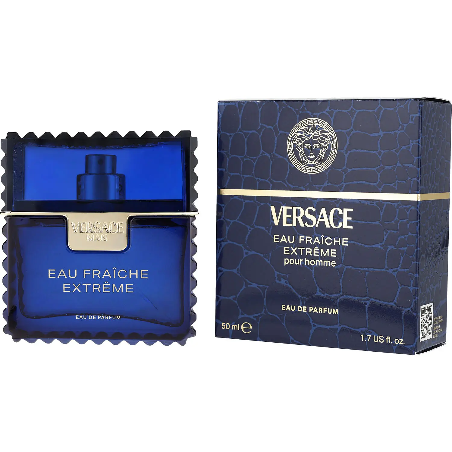 Versace Man Eau Fraiche Extreme By Gianni Versace Eau De Parfum For Men