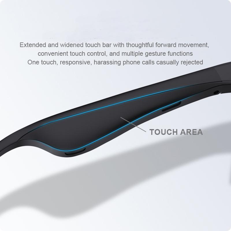 ANKRIYUL  GL10  Black sunglasses Smart Earphone For Shopping compatible headphones, use headphones for traveling