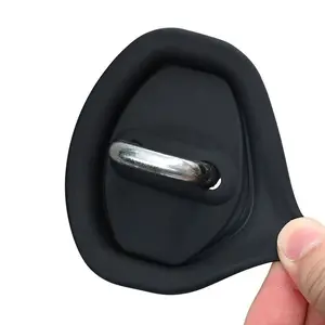 4-Pack Car Door Lock Protectors – Heavy-Duty Silicone Cushion Covers |   Shock-Absorbing, Waterproof & Stain-Resistant Sleeves for Vehicle Door Latches |   Easy Snap-On Installation, Built to Last Through Rain, Snow & Daily Use!