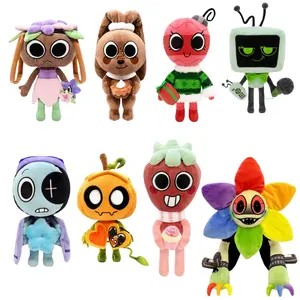 Dandy's World Plush Collection Dandy Gourdy Vee Sprout Pebble Stuffed Toy Soft Plushie for Game Lovers