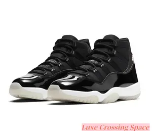 Black on black, with a touch of silver. The sneaker that whispers luxurySneakers