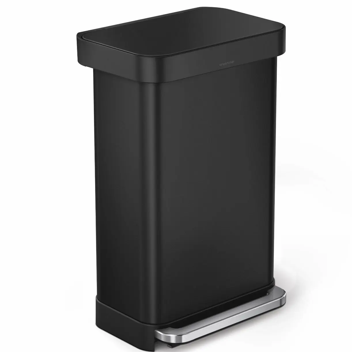 simplehuman™ Home Kitchen Step Can, 45L Capacity with Built-In Liner Pocket