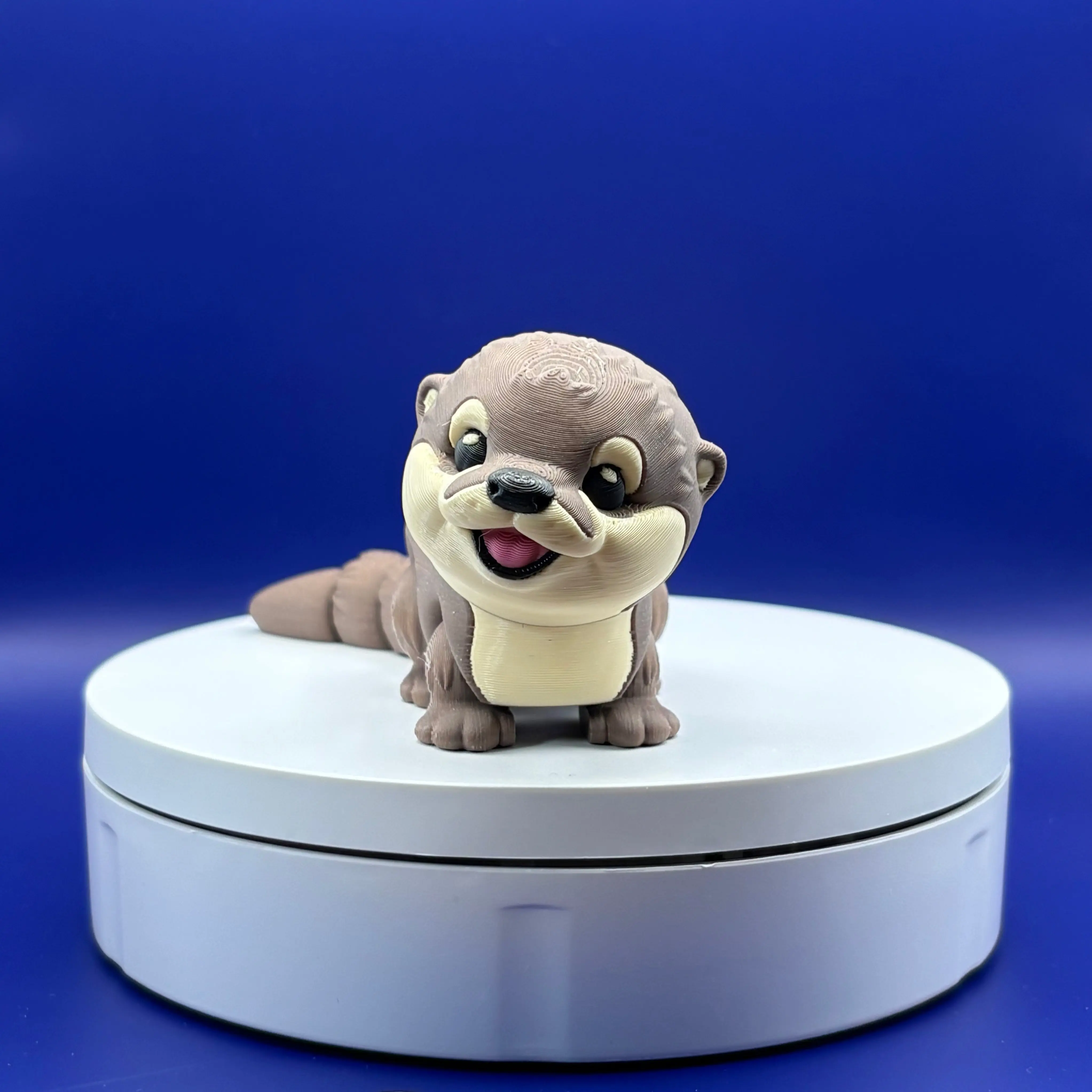 Sea Otter Figurine |  Articulated Oliver the Sea Otter | Ocean Friends Collection | Flexi Desk Pet | 3D Printed Gift