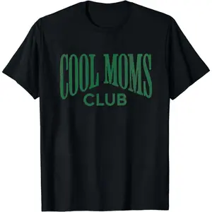 Cool Moms Club Shirt, Cool Mom T-Shirt, Striped Design Mom Life Shirt, Mother’s Day Gift, Gift for Mom, Trendy Mama T-shirts