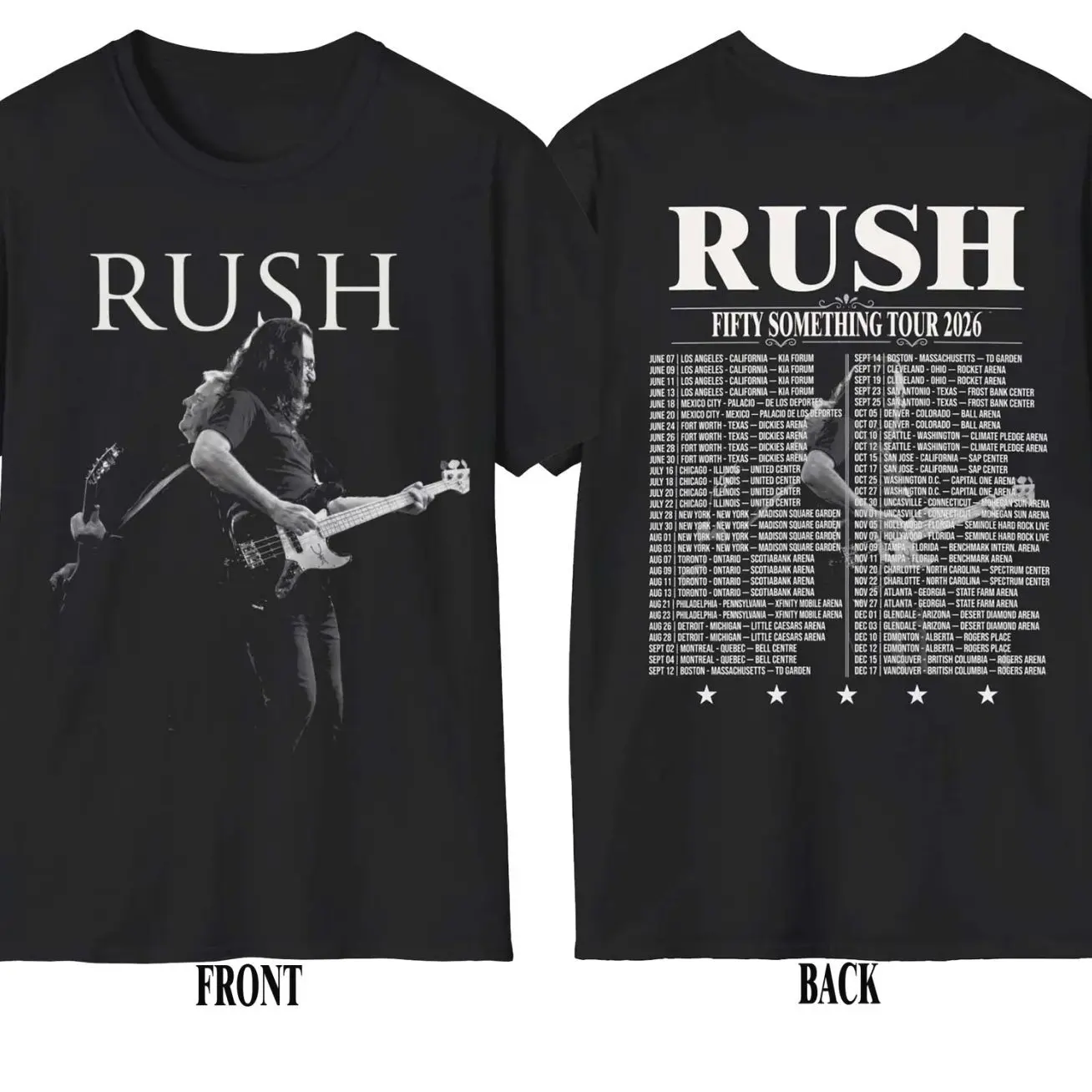 Rush band Shirt ,Youth shirt, Sweatshirt, Hoodie | Fifty Something tour 2026 AIX