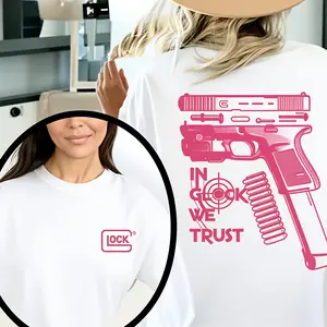 Glock Pistol Graphic Tee Men, In Glock We Trust Exploded View Oversized Vintage Washed T Shirt, 2A Second Amendment Gun Owner Streetwear, Tactical Firearm Dad Gift Unisex Casual Cotton Short Sleeve Summer Top