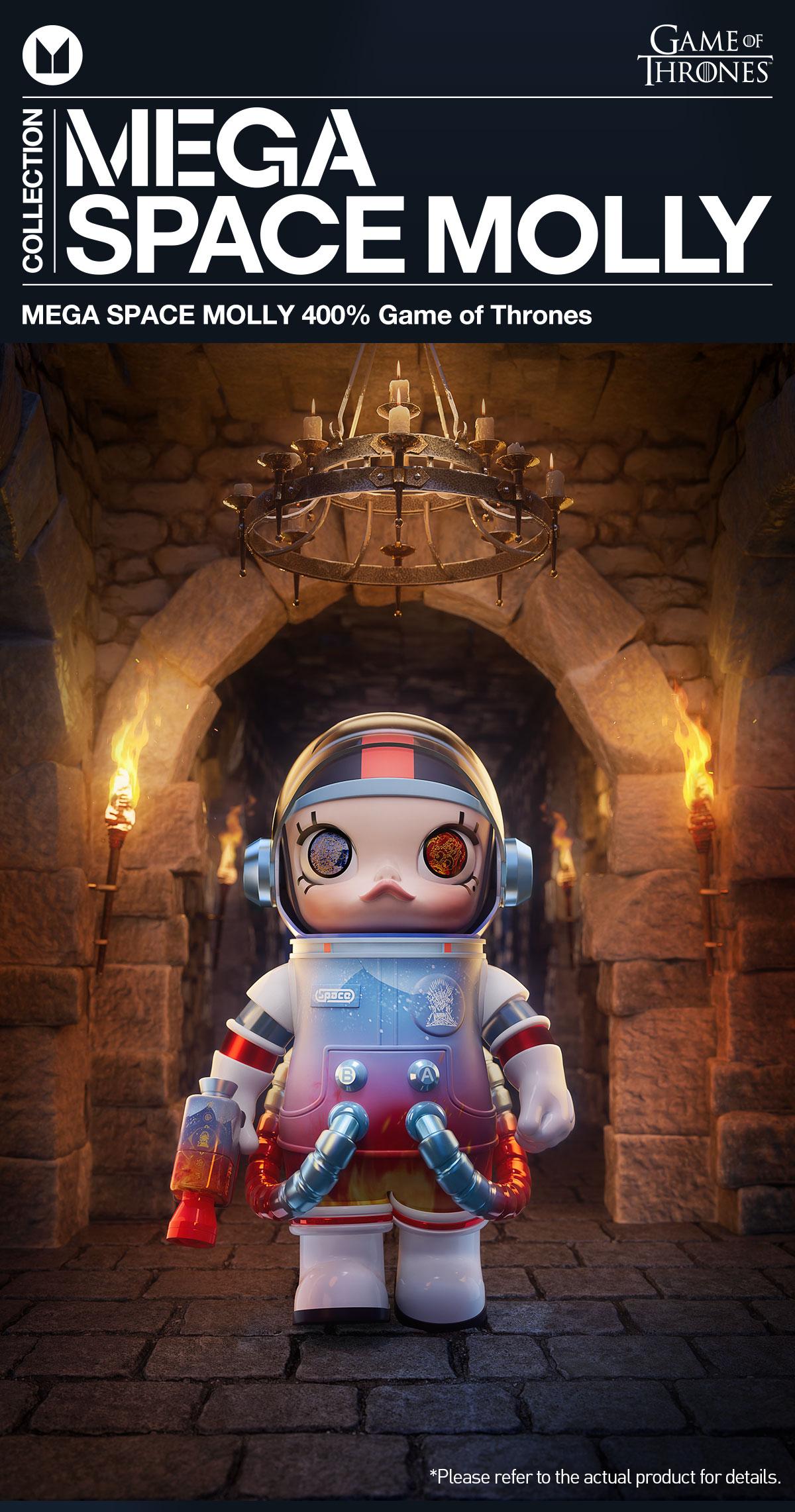 POP MART MEGA SPACE MOLLY 400% Game of Thrones