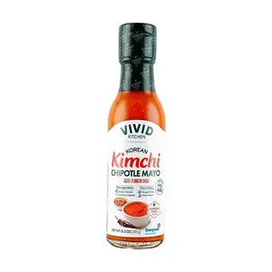 VIVID Dongwon Korean Kimchi Mayonnaise with Mexican Chili - 235g | Perfect for Salads, Grilling & Burgers