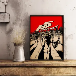 Persona 5 Video Game Poster, Persona 5 Game Decor Posters - Frame NOT Included
