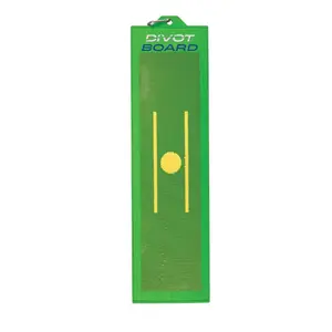Divot Board Instant Feedback Golf Training Aid for Improved Swing Path and Ball Striking Compact Portable and Durable Golf Practice Tool