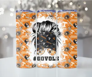 #9 Go Vols University of Tennessee Tumbler
