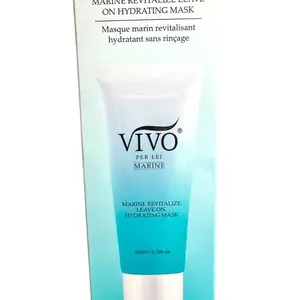 Marine Mask - Moisturizing Face Mask to Revitalize Skin - Overnight Mask with Vitamin C & E - Aqua Facial Mask for Beautiful Skin