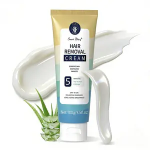 Hair Removal Cream for Women & Men Painless & Non-Irritating Long Lasting Smoothness | Gentle Depilatory Cream | Fast Action