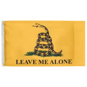 Gadsden Leave Me Alone 3'X5' Flag 100D Polyester (90cm x 150cm) DTOM (G34) RolFlags
