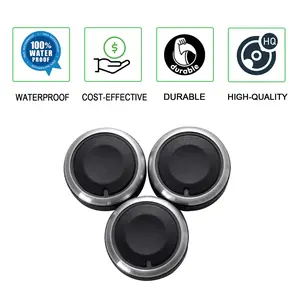 Compatible with Toyota Tacoma 2005-2015 A/C Air Conditioning Control Switch Knob Button, HVAC Control Knob Tacoma Heater Temperature HVAC Fan Control Knob - (A Set of 3 Knobs)