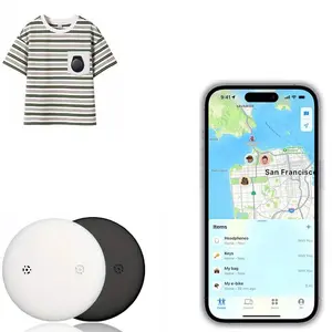 Smart Mini Tracker for iOS, GPS Tracker, Baggage Tracker Tag Key Find Suitcases, Dogs, Cats, Pets, Car Locator Tracking Device, Travel Family Outdoor Hiking